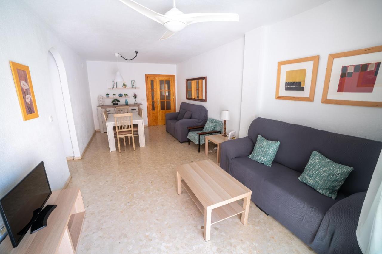 Apartamento con piscina y terraza a 50 metros de la playa Roquetas de Mar Exterior foto
